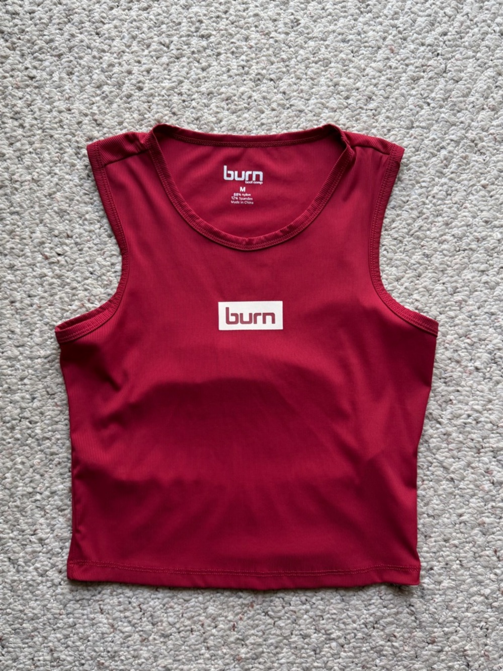 Burn Boot Camp Cropped Tank